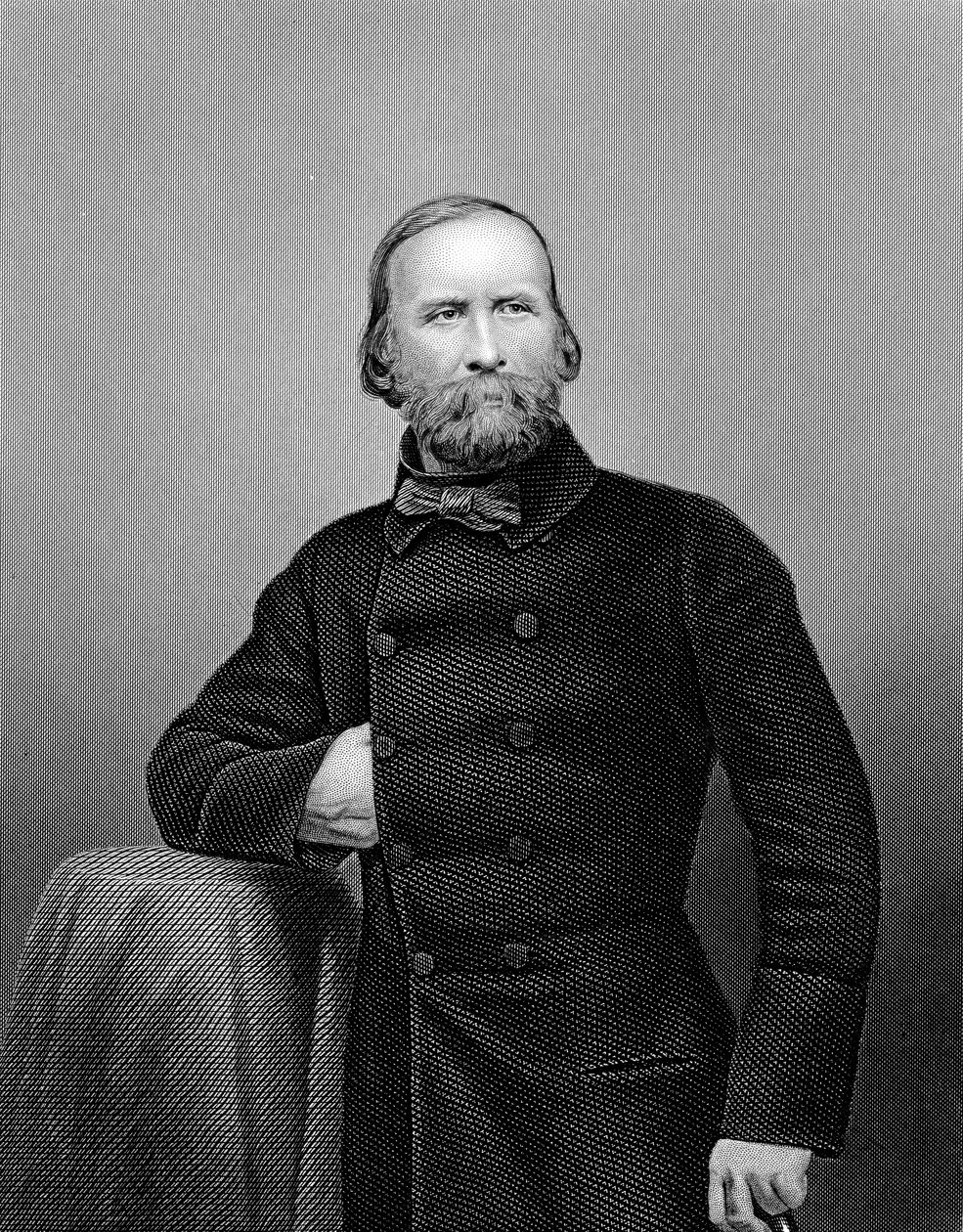 Guiseppe Garibaldi, patriota italiano, 1860 de Unbekannt