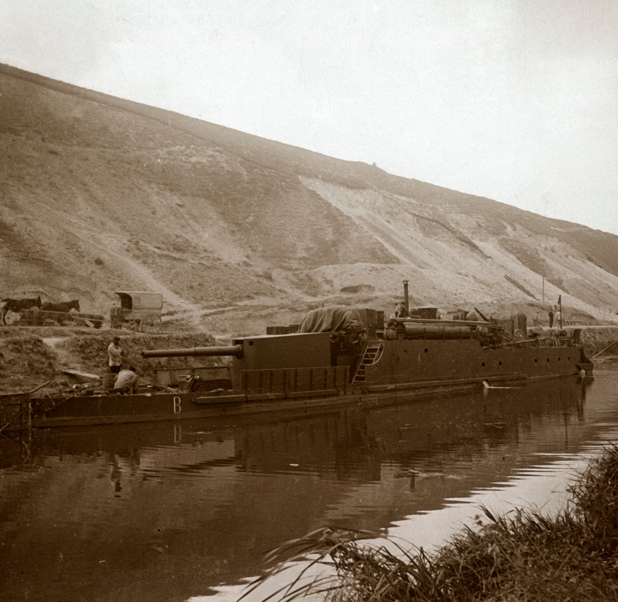 Gunboat, Genicourt, norte da França, c1914-c1918 de Unbekannt
