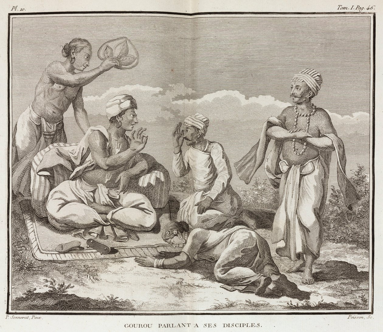 Guru e seus discípulos, Índia de Unbekannt
