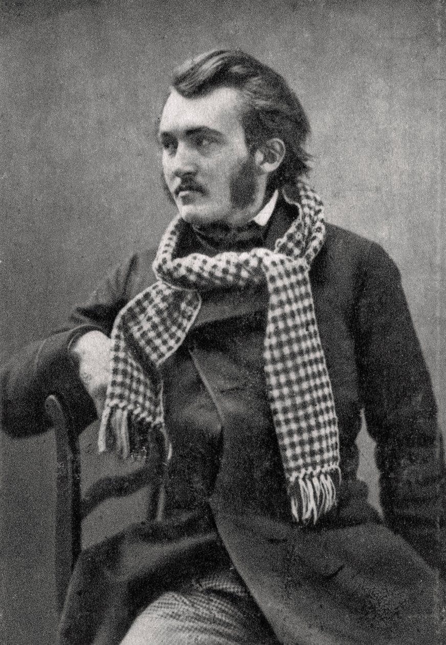 Gustave Dore, artista francês, gravador e ilustrador, 1863 de Unbekannt