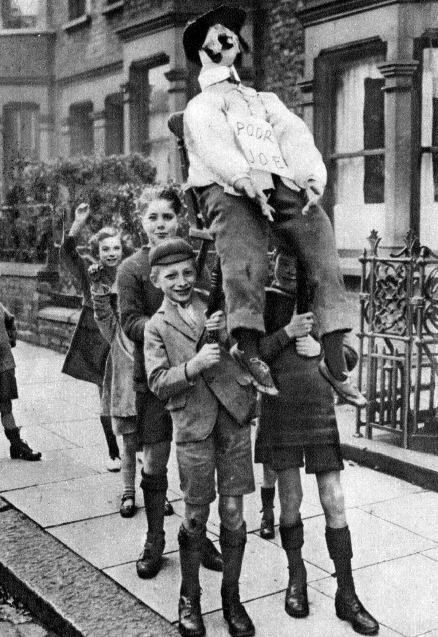 Dia de Guy Fawkes, Londres, 1926-1927 de Unbekannt