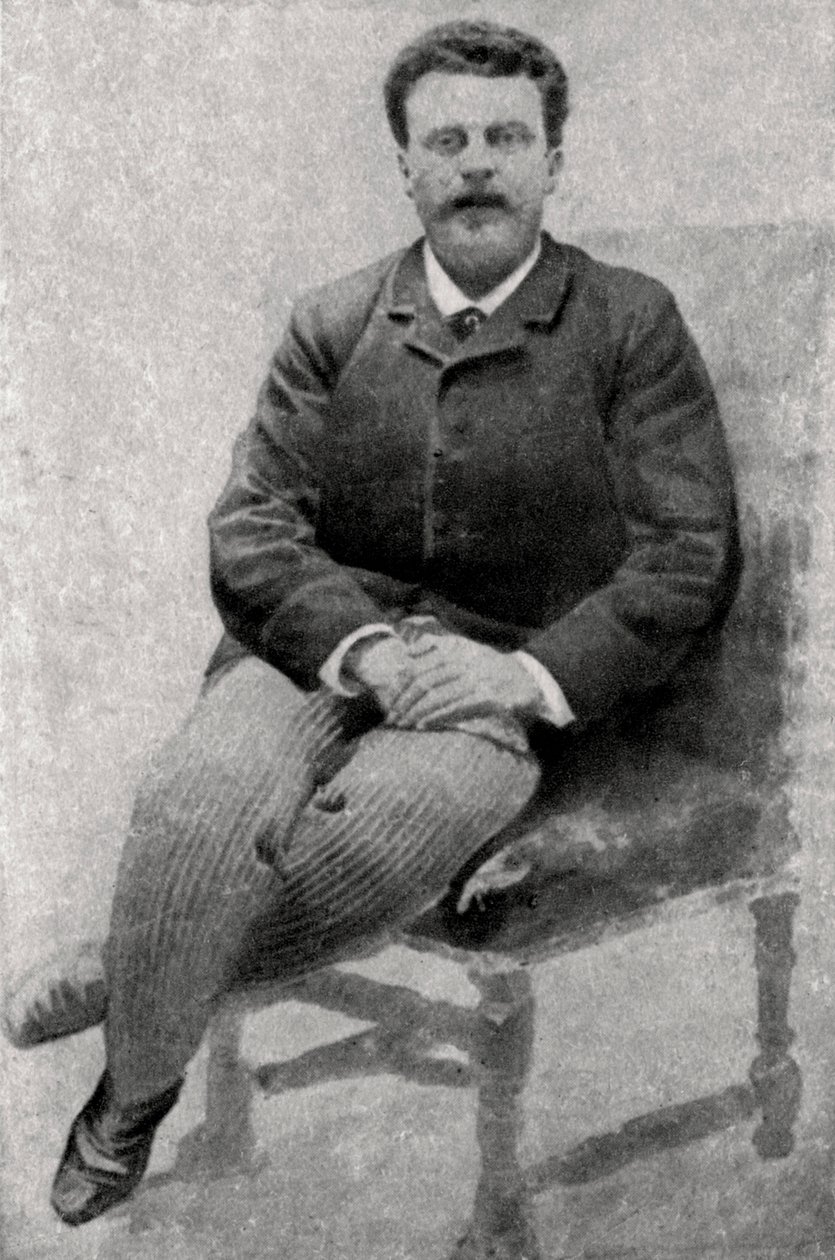 Guy de Maupassant, autor francês, 1890 de Unbekannt