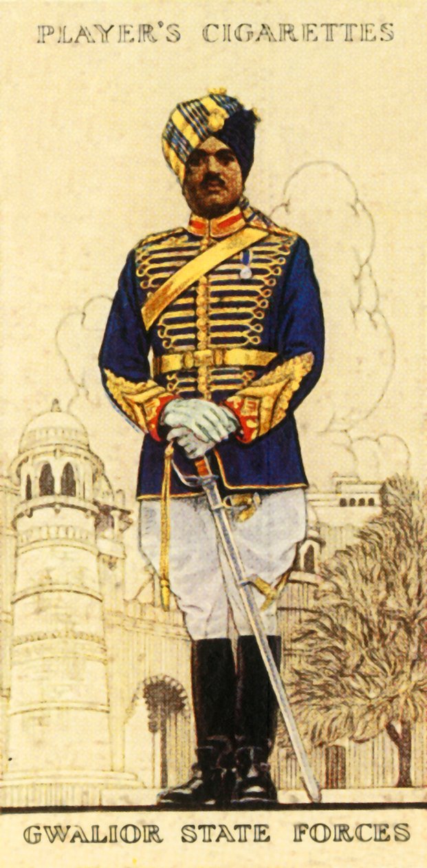 Forças estaduais de Gwalior, 1936. de Unbekannt
