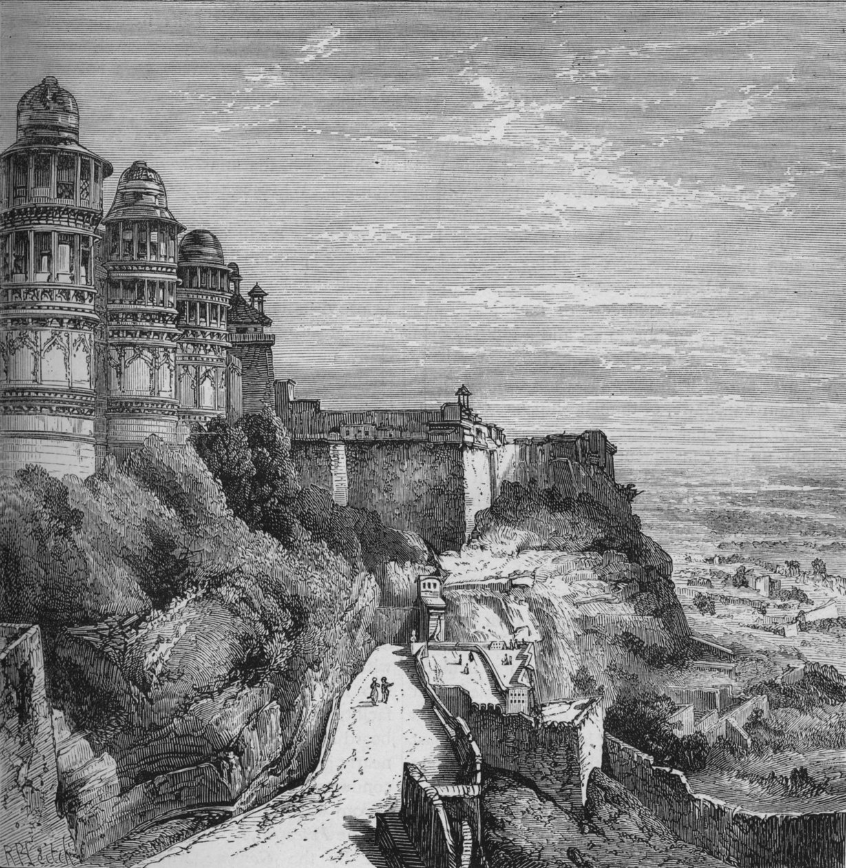 Gwalior, c1880 de Unbekannt