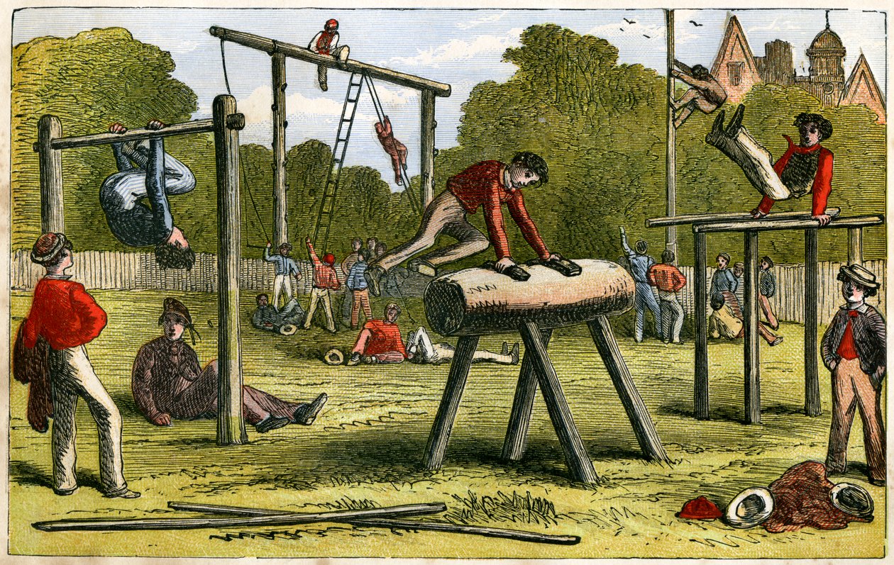 Ginástica, século XIX de Unbekannt