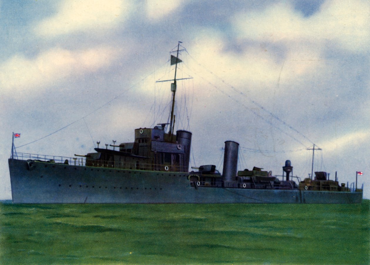 HMS Broke. de Unbekannt