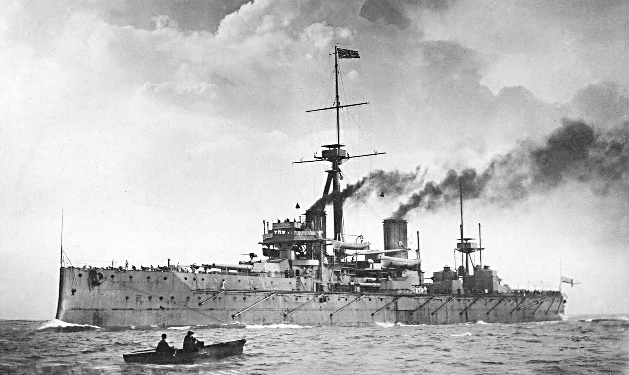 HMS Dreadnought (foto a p/b) de Unbekannt