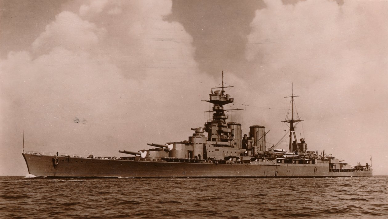 HMS Hood, 1935 de Unbekannt