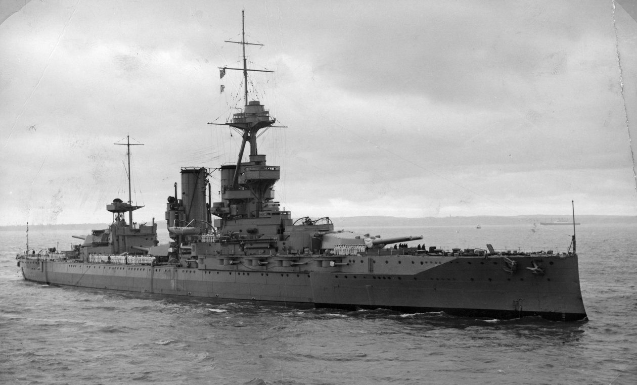 HMS Iron Duke, navio de guerra britânico, c1936-c1937 de Unbekannt