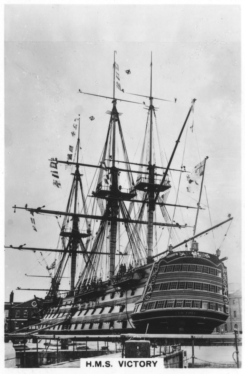 Vitória do HMS, Portsmouth, Hampshire, 1936 de Unbekannt