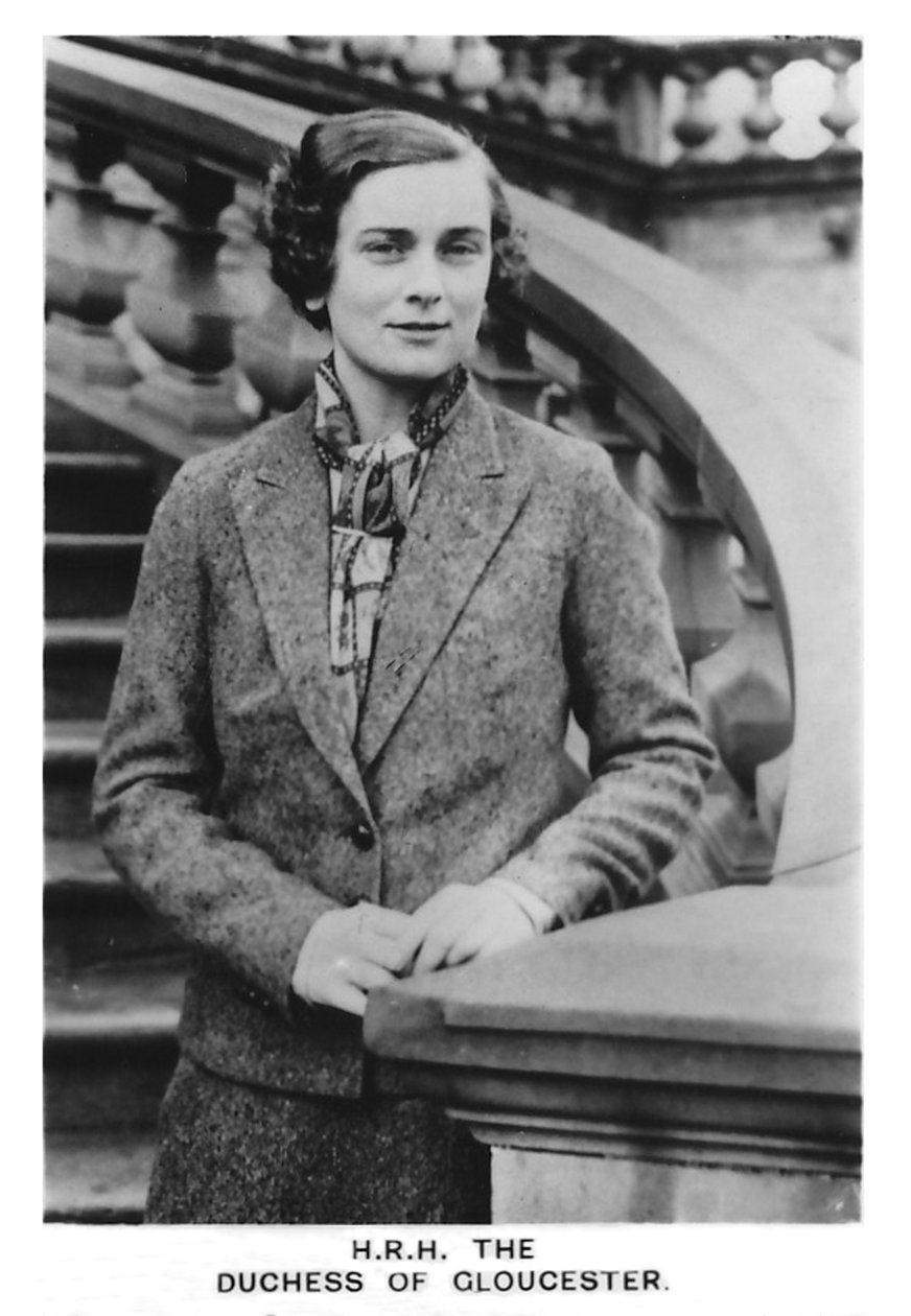 HRH Duquesa de Gloucester 1901-2004, 1937 de Unbekannt