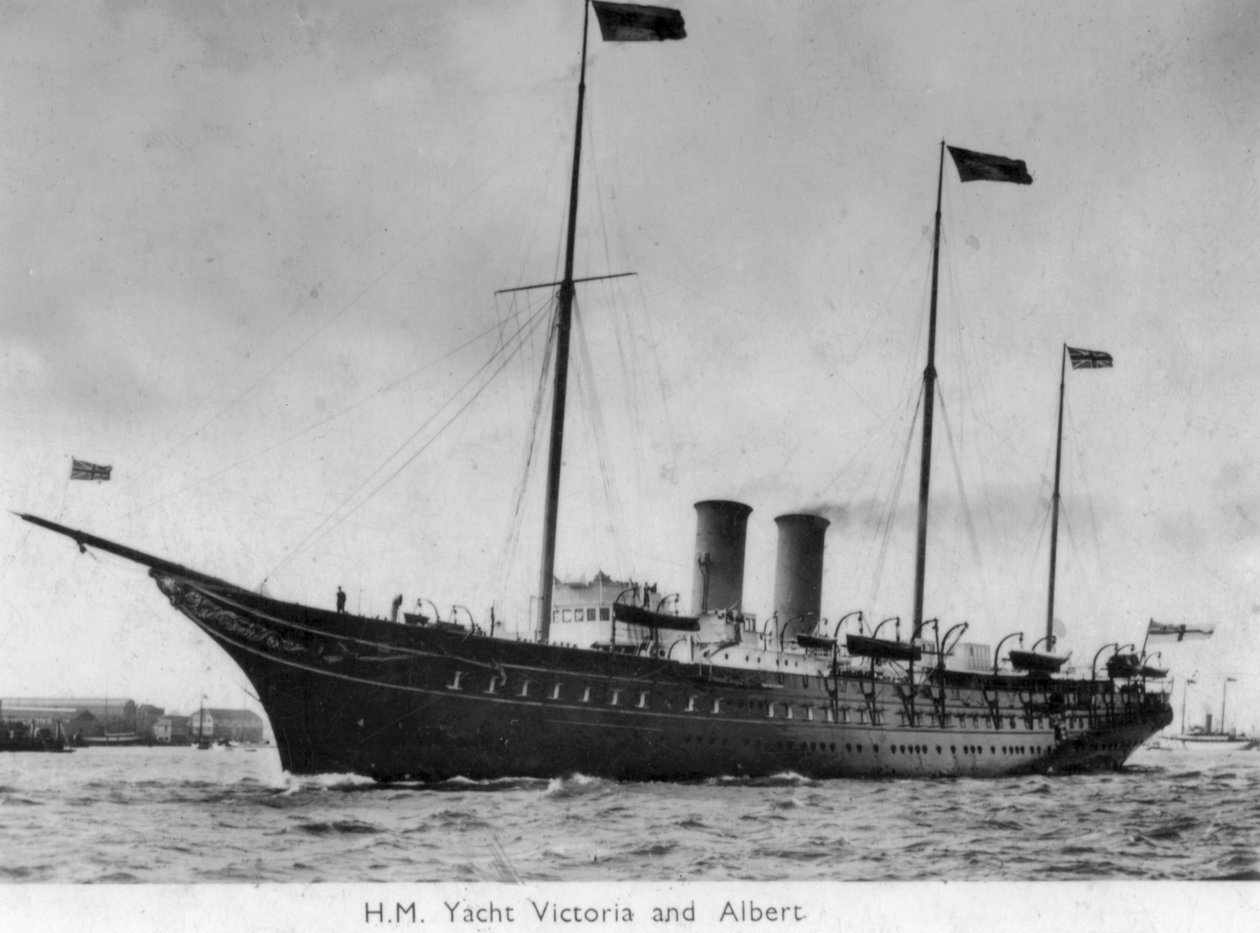 HM Yacht Victoria e Albert, 1900 de Unbekannt
