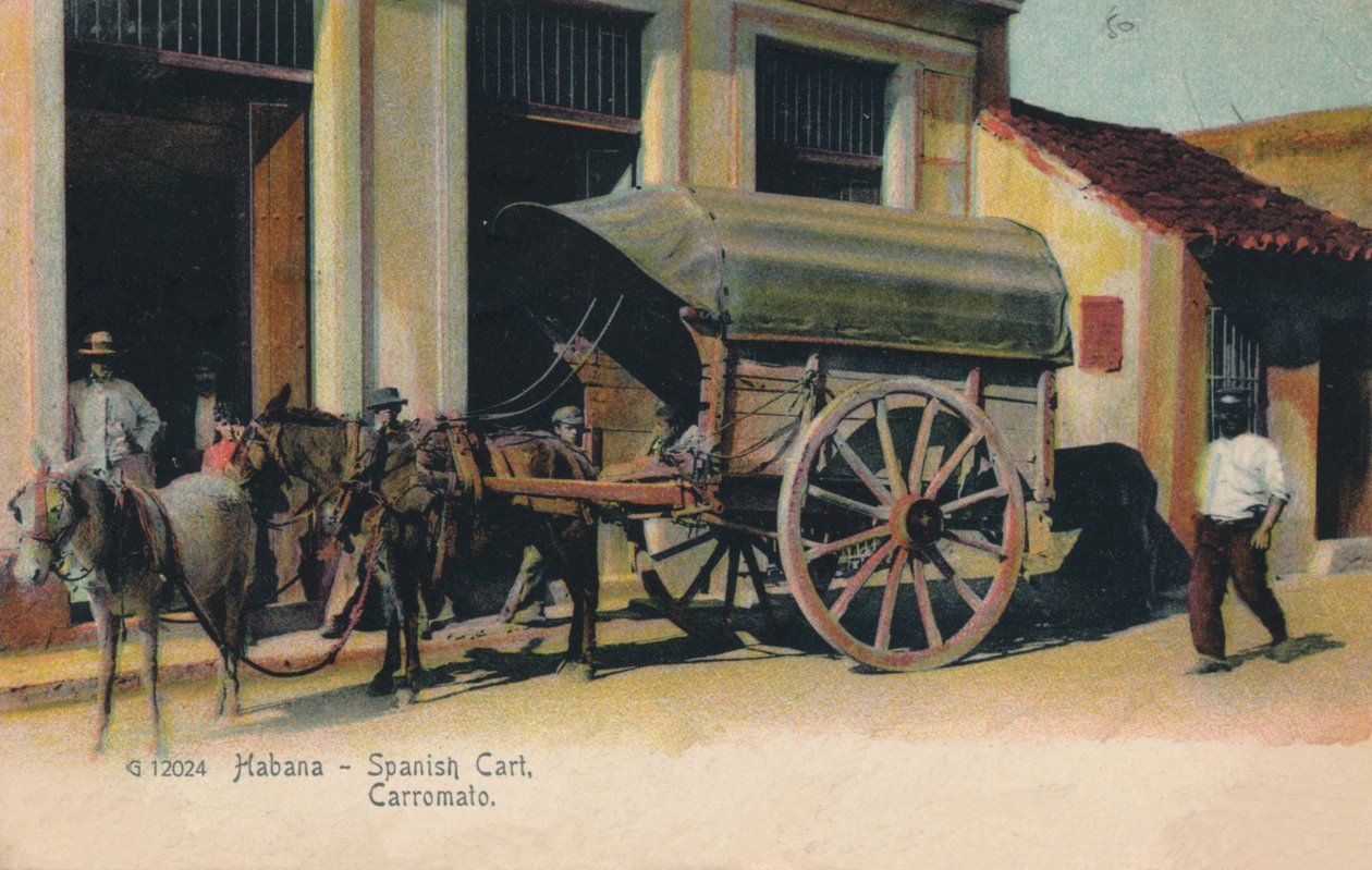 Habana - Carrinho de Espanhol. Vagão, c1907 de Unbekannt