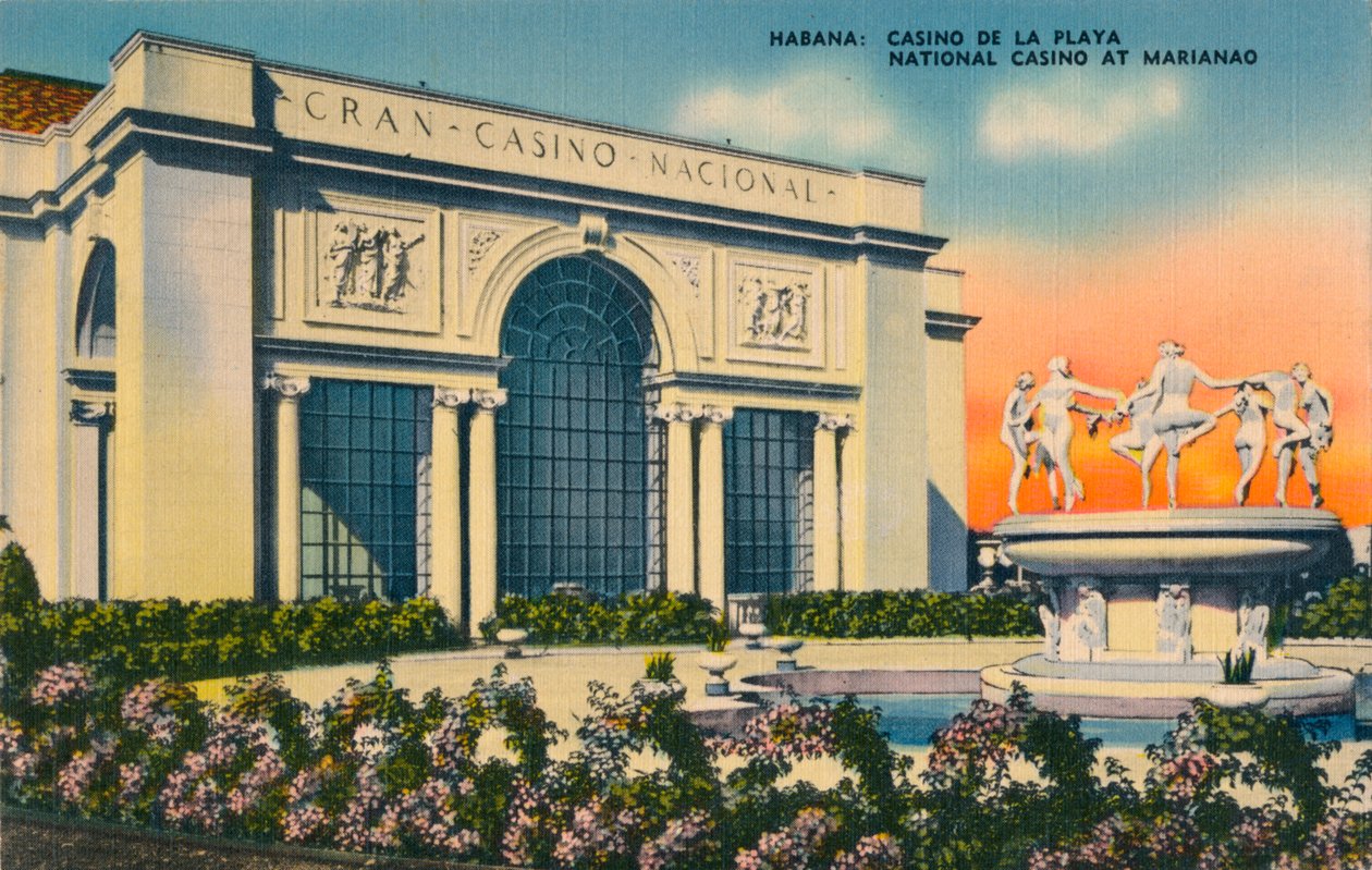 Havana: Cassino na Praia. Cassino Nacional em Marianao, c1910 de Unbekannt