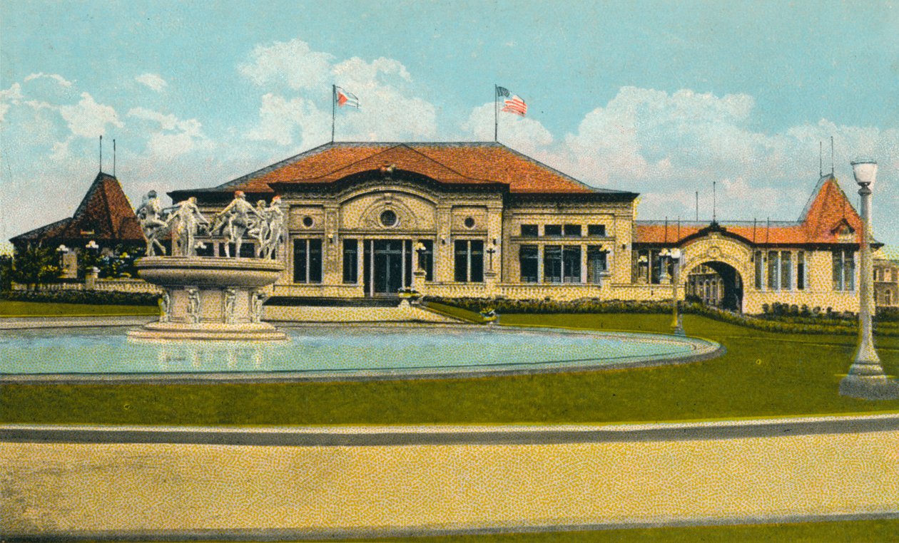 Havana: Cassino na Praia. O cassino nacional em Marianao, c1910 de Unbekannt