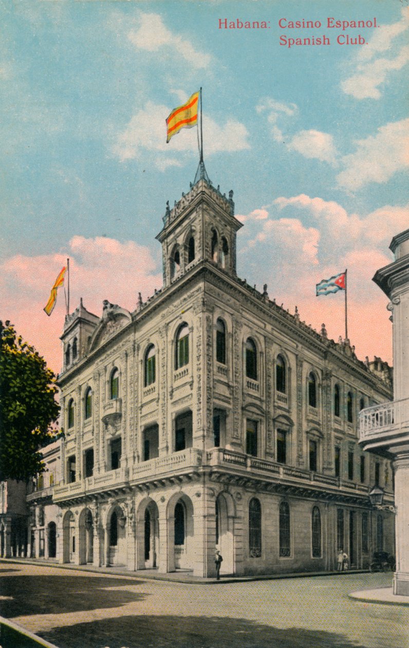 Havana: Casino Espanol. Clube Espanhol, c1910 de Unbekannt