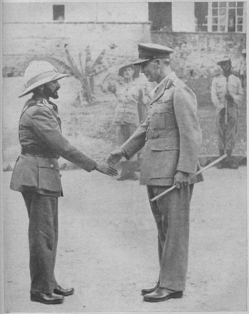 Haile Selassie e General Cunningham, 1941 de Unbekannt