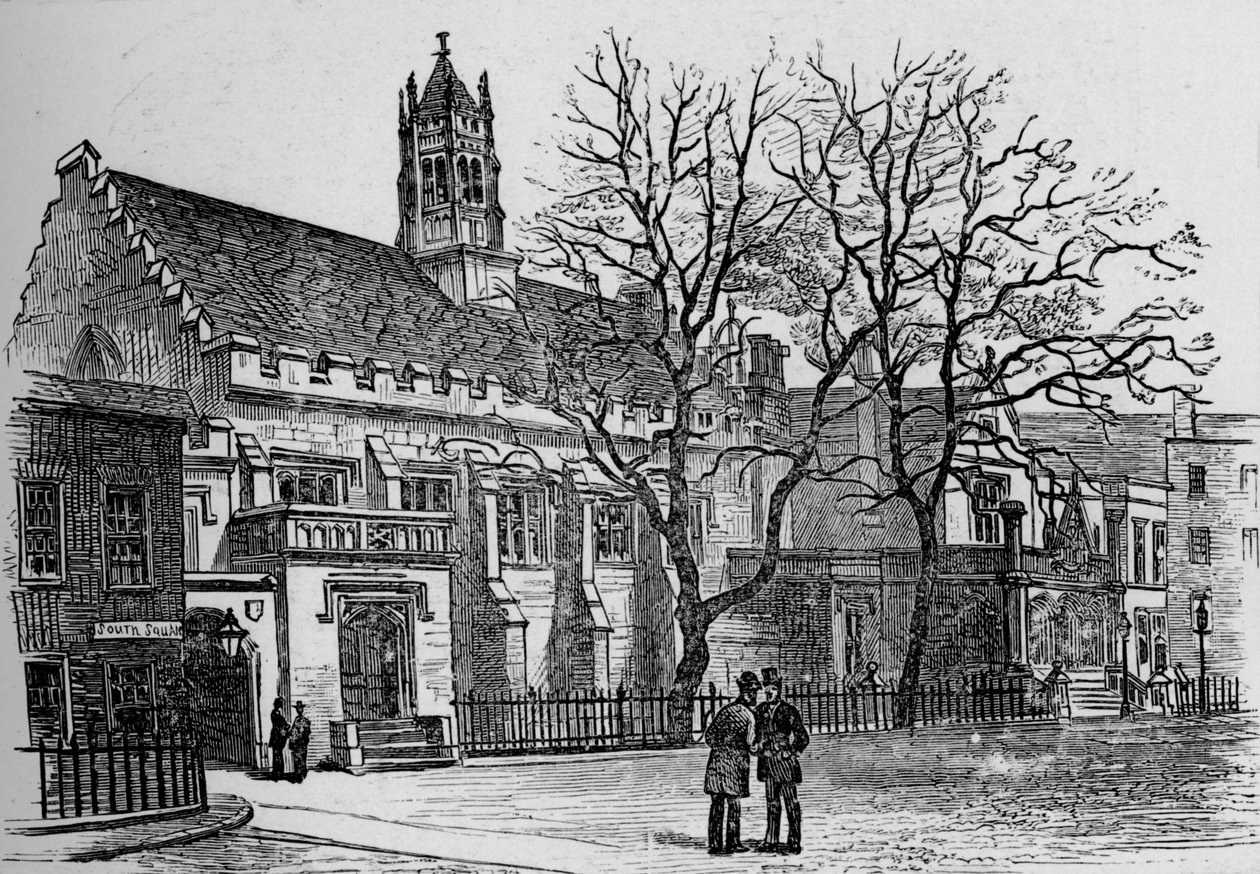 Salão e Biblioteca, Grays Inn, 1890 de Unbekannt