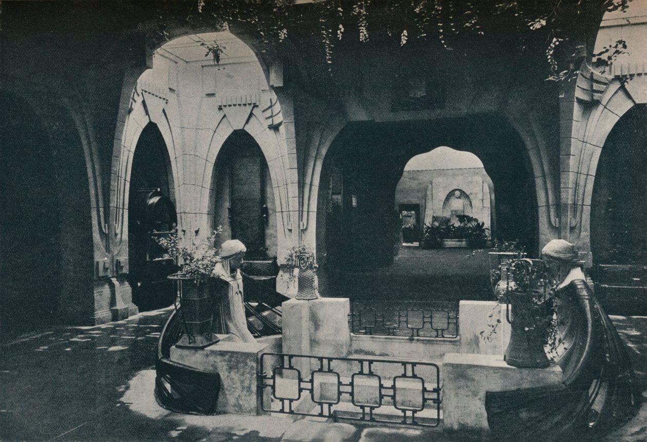 Salão na seção alemã da exposição de Turim, 1902 de Unbekannt