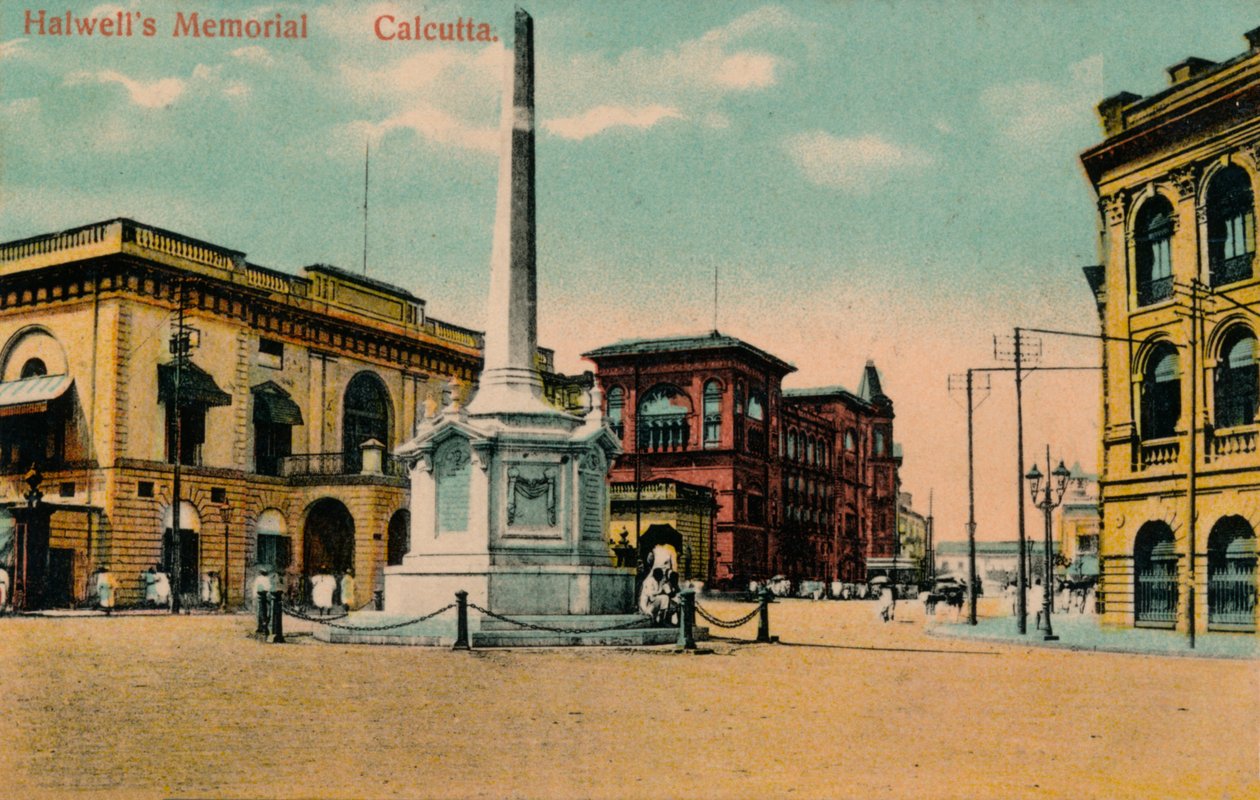 Halwells aka Holwells Memorial, Calcutá, c1910 de Unbekannt