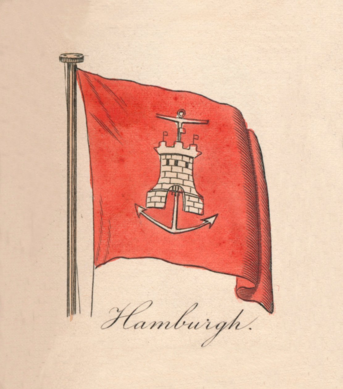 Hamburgh, 1838 de Unbekannt