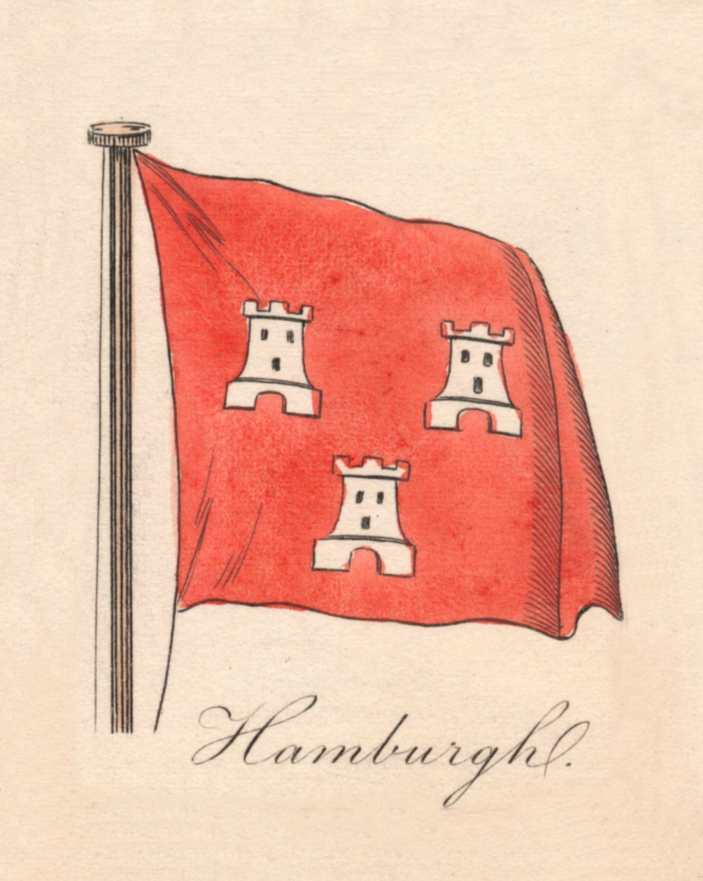 Hamburgh, 1838 de Unbekannt
