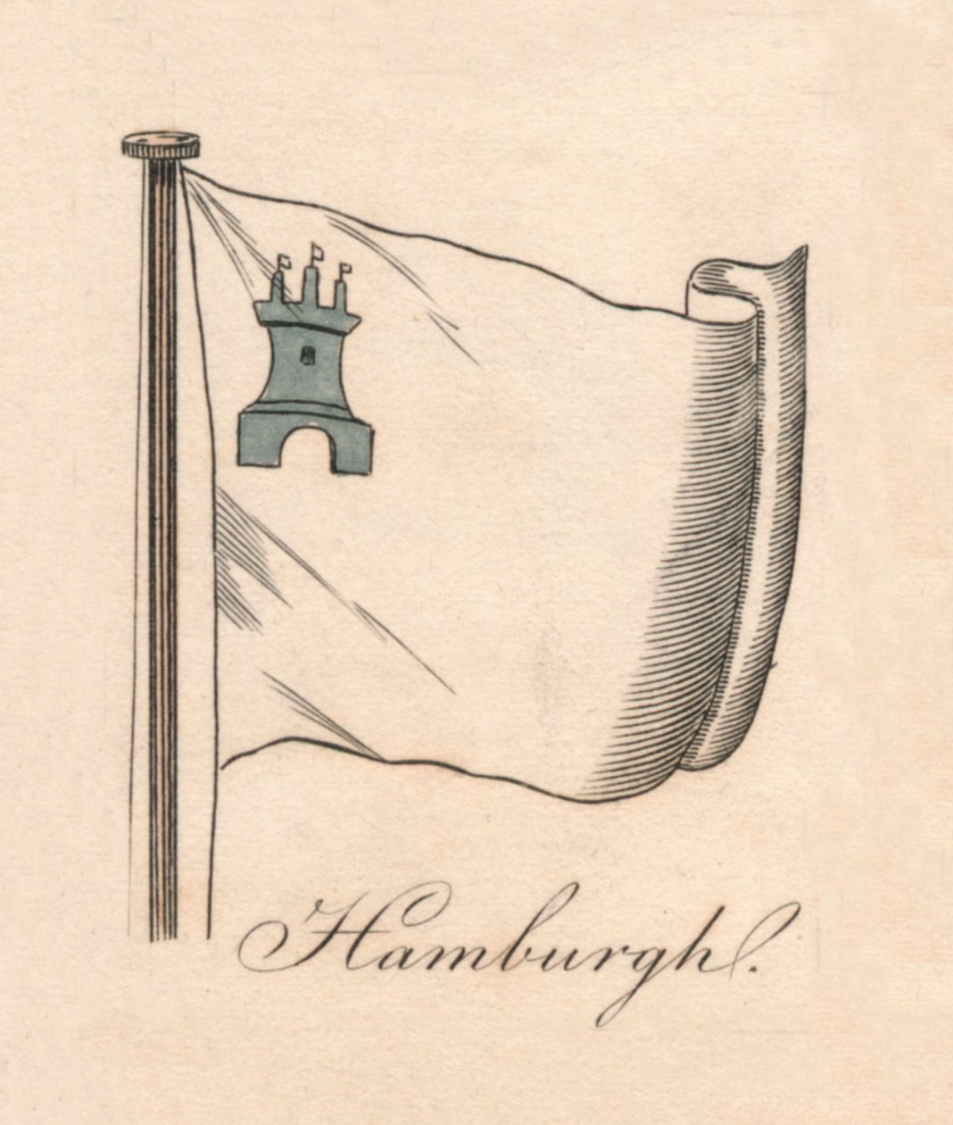 Hamburgh, 1838 de Unbekannt