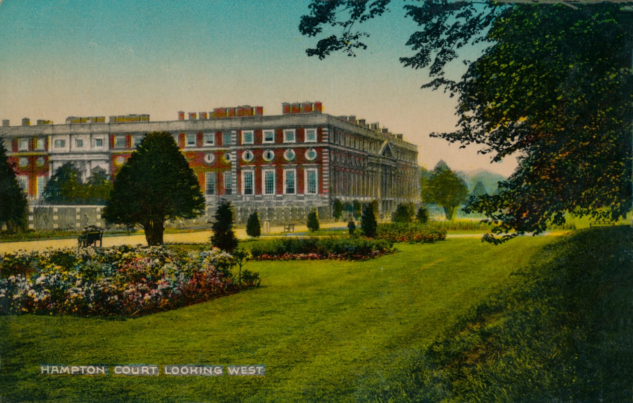 Hampton Court, olhando para o oeste, c1910 de Unbekannt