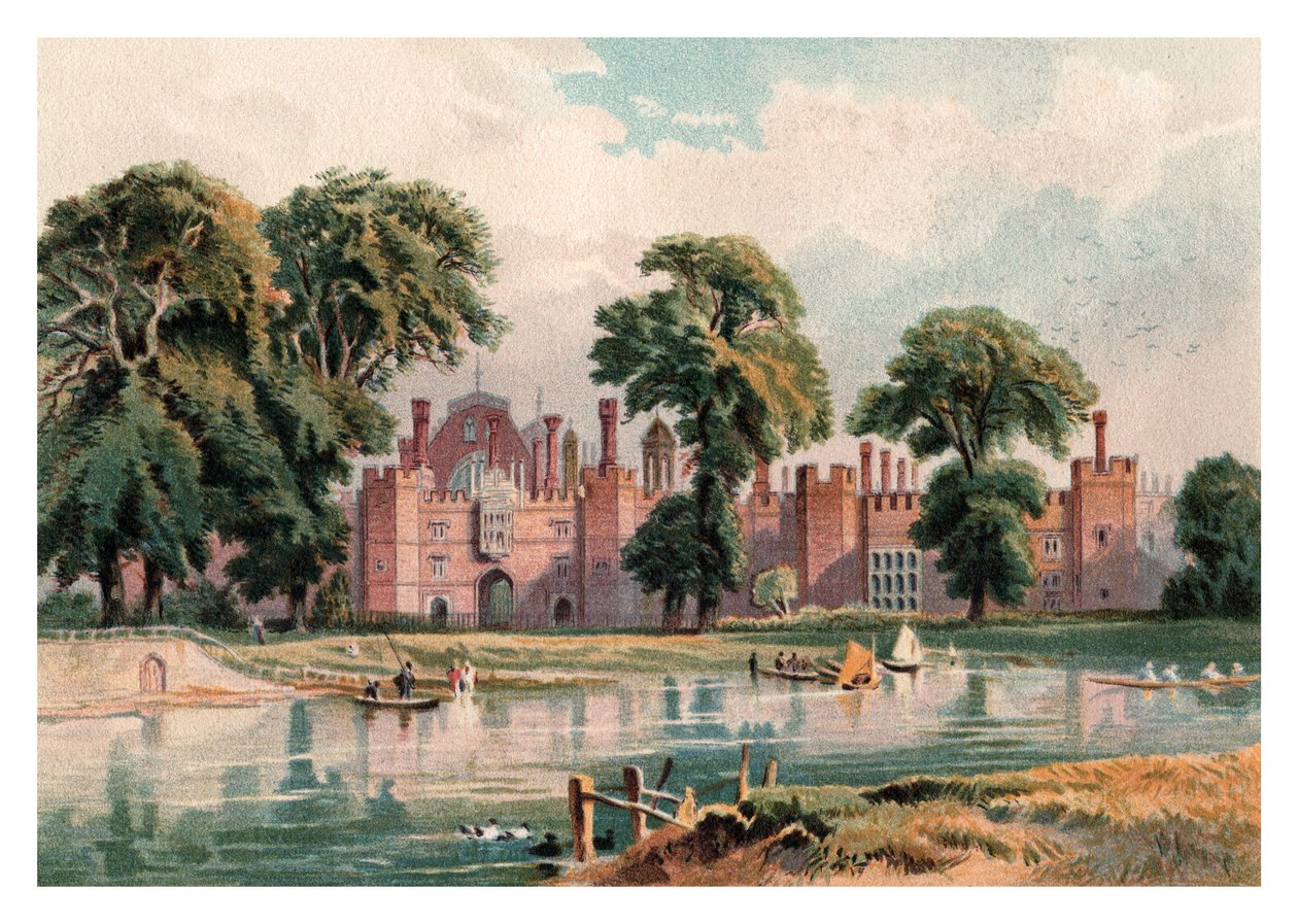 Palácio de Hampton Court, 1880 de Unbekannt