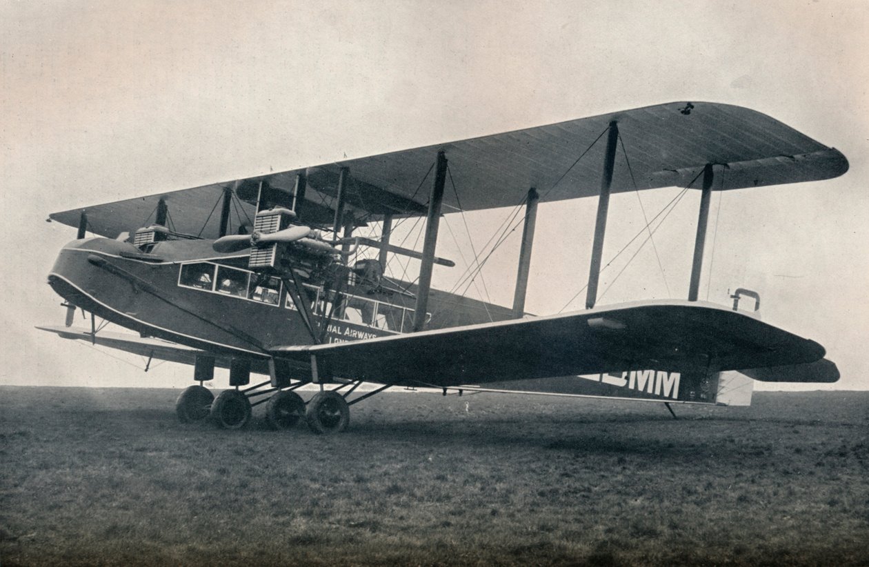 Handley-Page W.10 Avião de transporte de passageiros operando na Imperial Airways, 1929 de Unbekannt