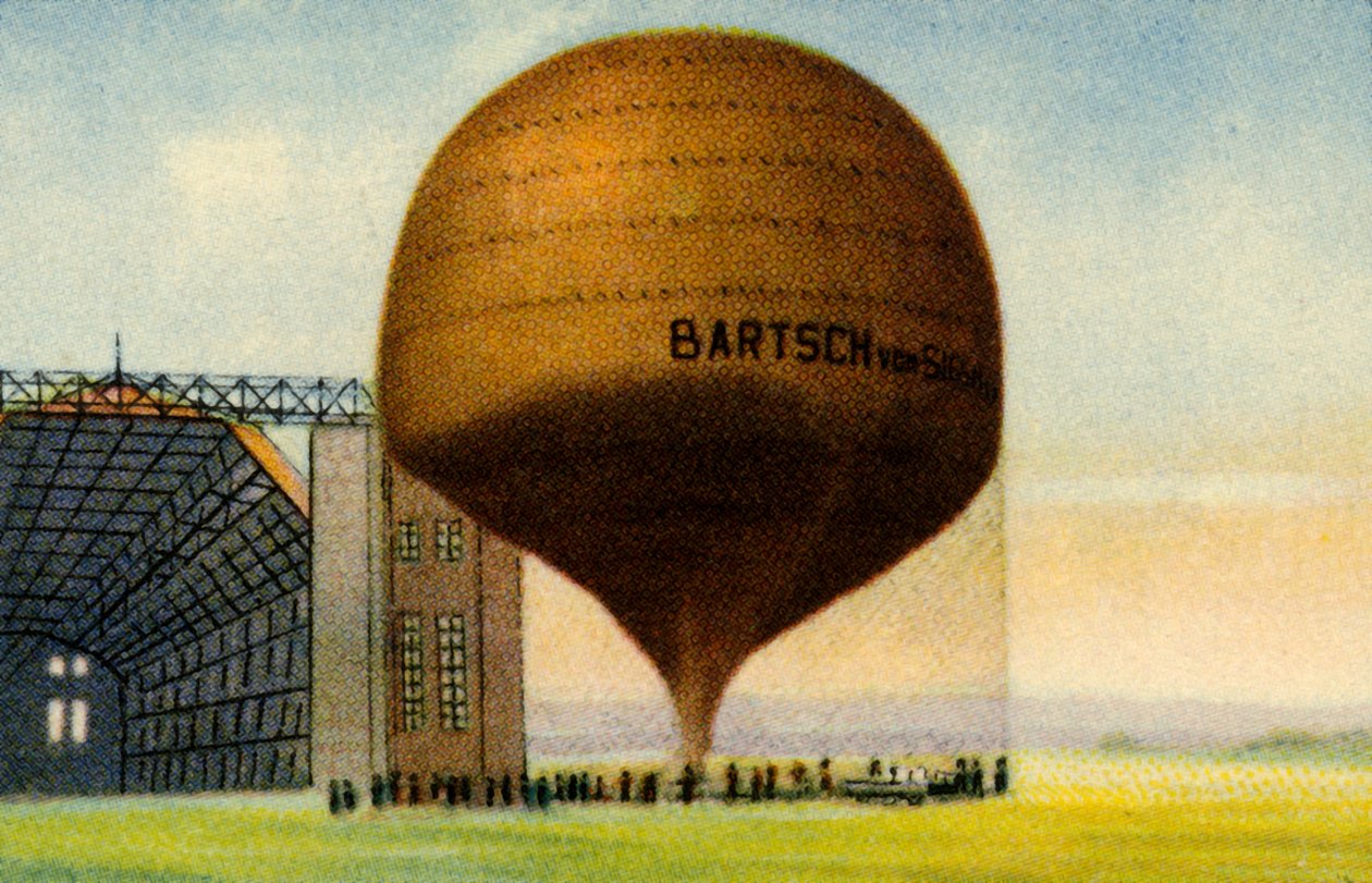 Balão de pesquisa de altitude de Hans Bartsch von Sigsfeld, 1932. de Unbekannt