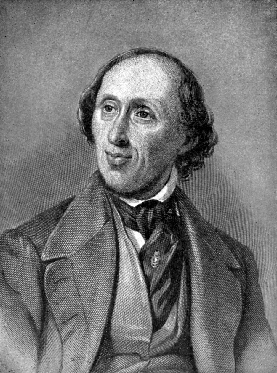 Hans Christian Andersen 1805-1875, autor dinamarquês de Unbekannt