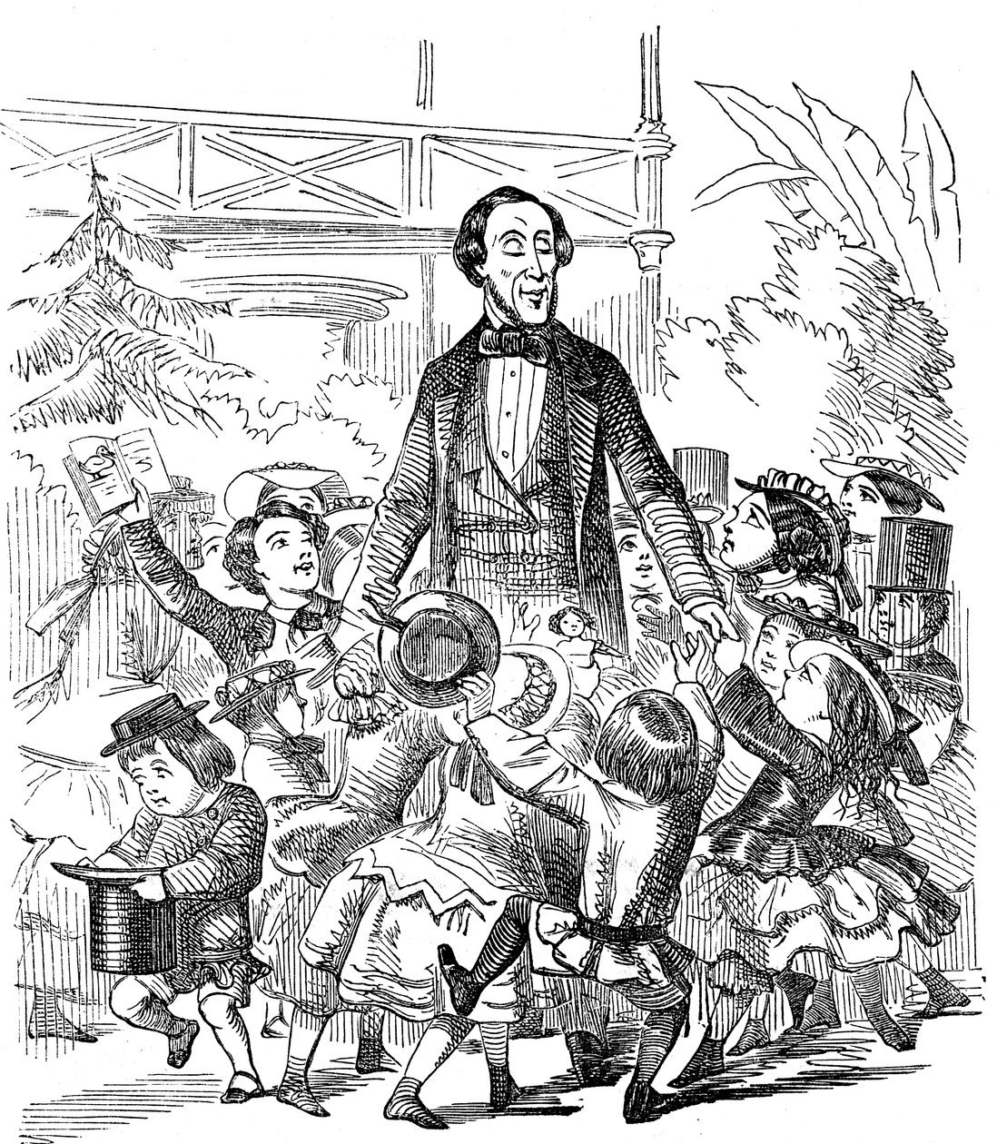Hans Christian Andersen 1805-1875, autor dinamarquês, 1857 de Unbekannt