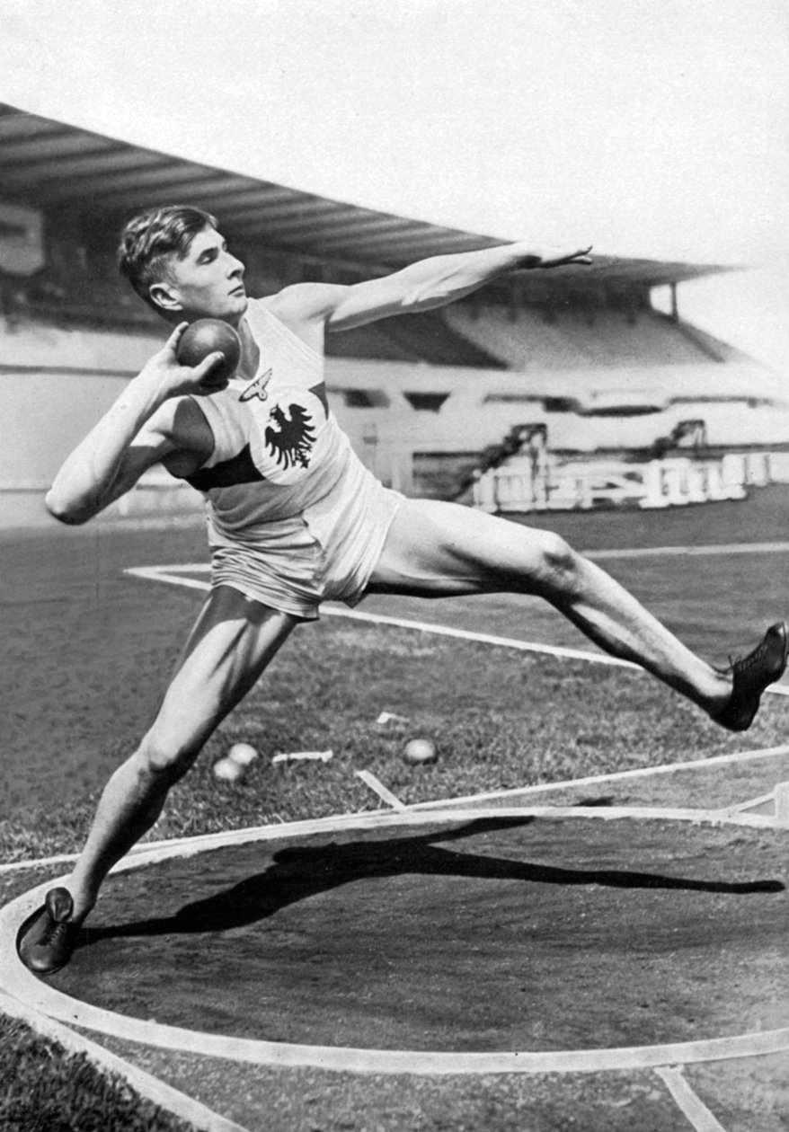 Hans Heinrich Sievert, atleta alemão, 1936 de Unbekannt
