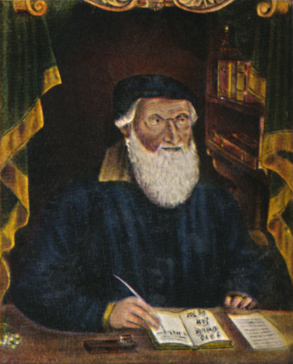 Hans Sachs 1494-1576. Gravura de Hans Weygel, 1934. de Unbekannt