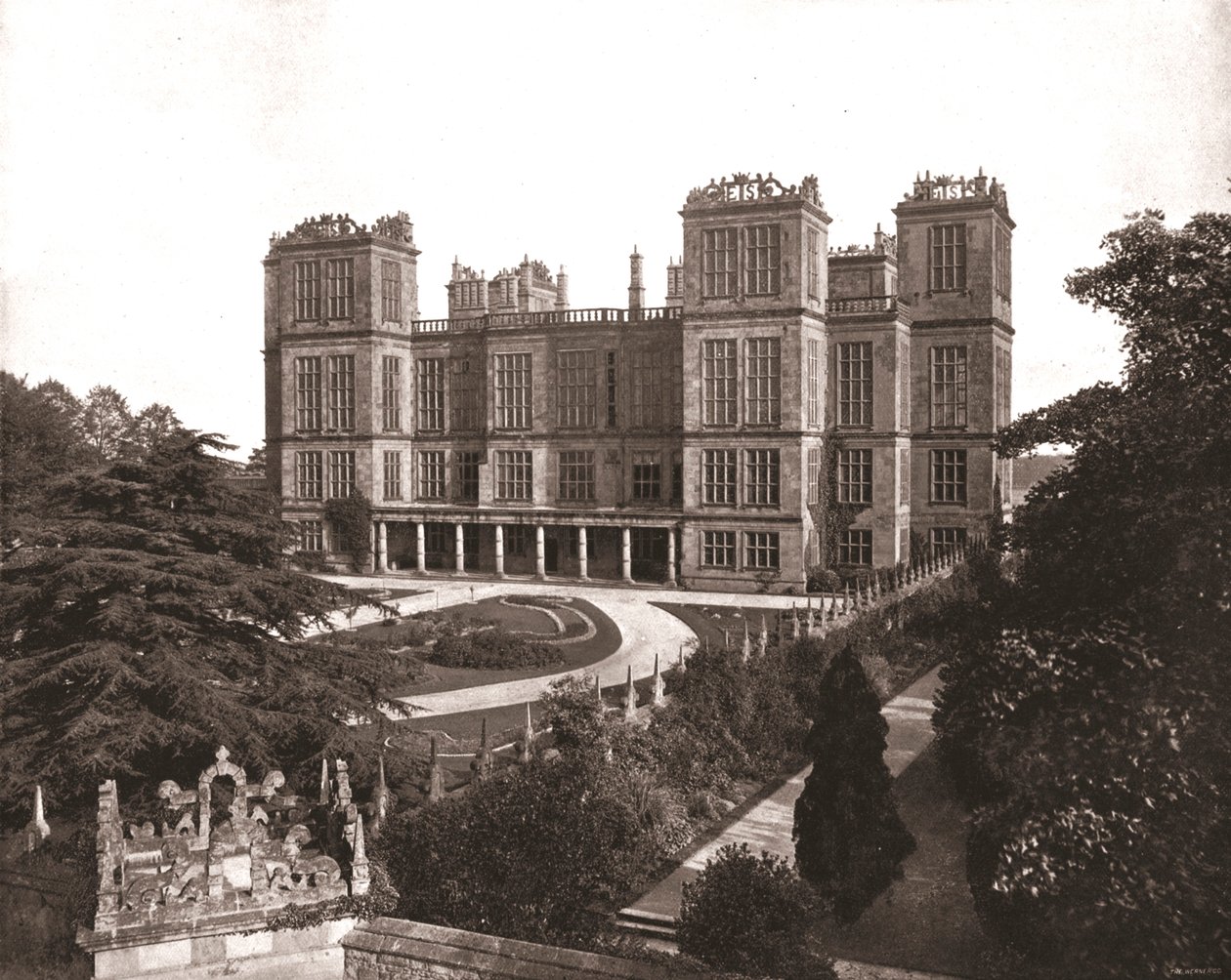 Hardwick Hall, Derbyshire, 1894. de Unbekannt