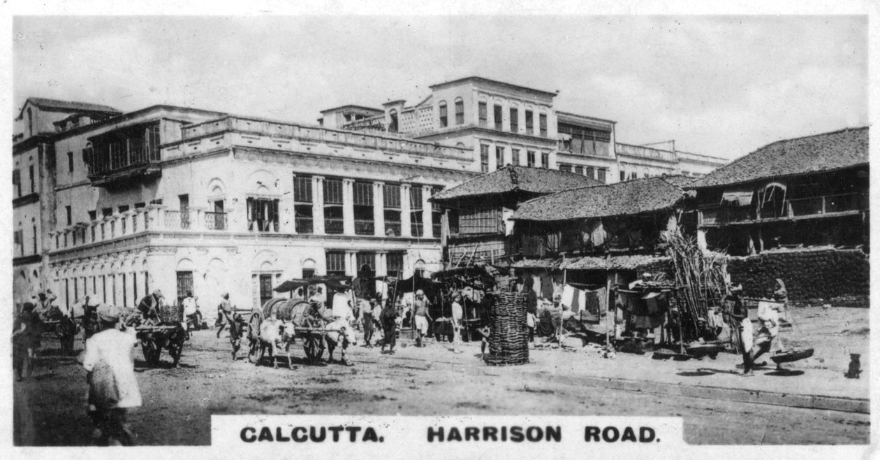 Harrison Road, Calcutá, Índia, c1925 de Unbekannt