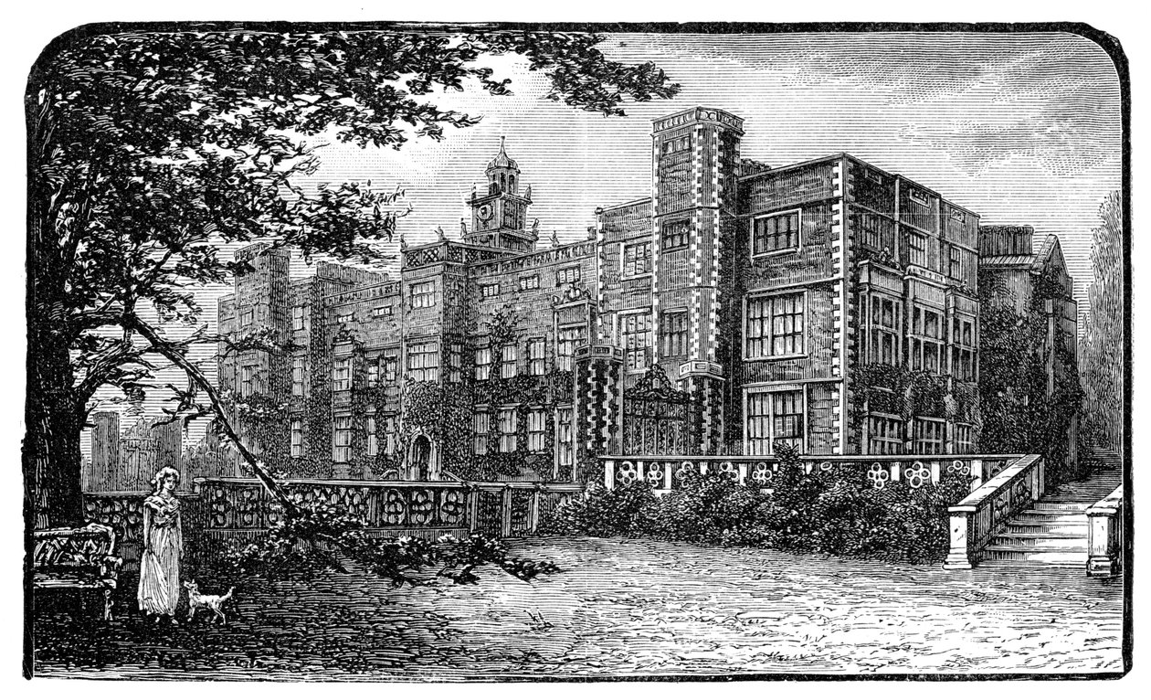 Casa Hatfield, Herfordshire, 1900 de Unbekannt