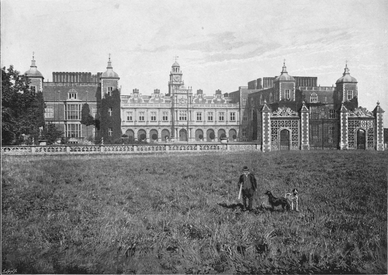 Casa Hatfield, frente sul, c1896 de Unbekannt