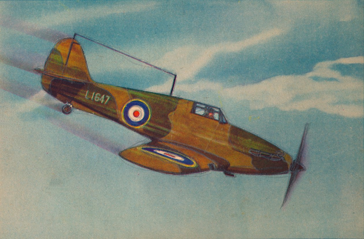 Vendedor ambulante Huroplane Fighter Monoplane, c1944. de Unbekannt