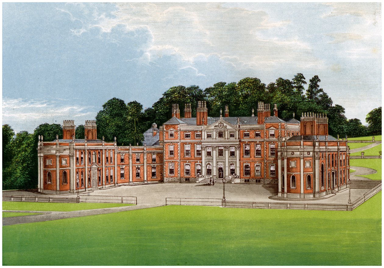 Hawkestone, casa de Viscount Hill, c1880 de Unbekannt