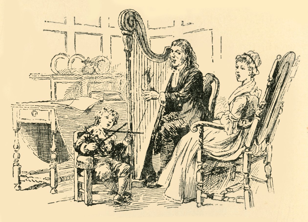 Ele estava imitando a tocar violino, 1907. de Unbekannt