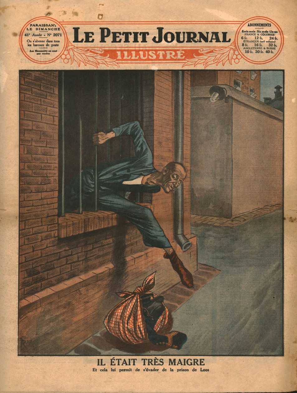Ele era muito magro, 1930. de Unbekannt