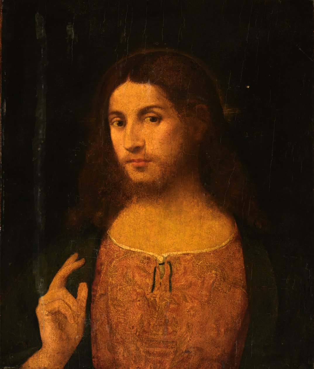 Cabeça de Cristo, século XVI. de Unbekannt