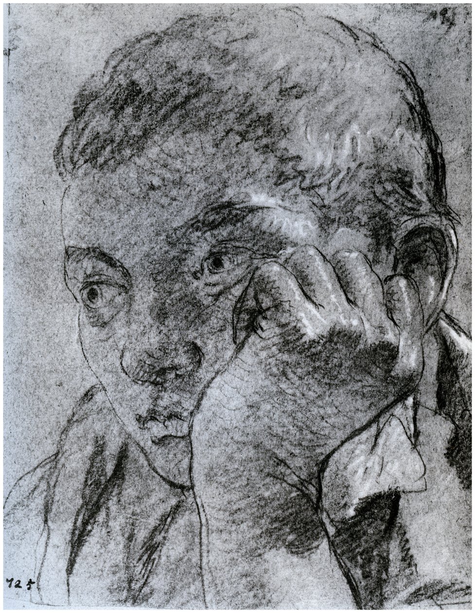 Chefe de uma Juventude, c1750-1753 1958 de Unbekannt