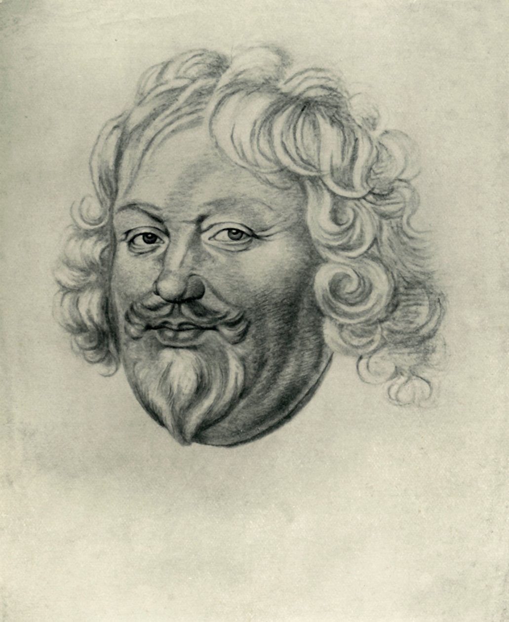 Cabeça de um homem, c1630, 1907. de Unbekannt