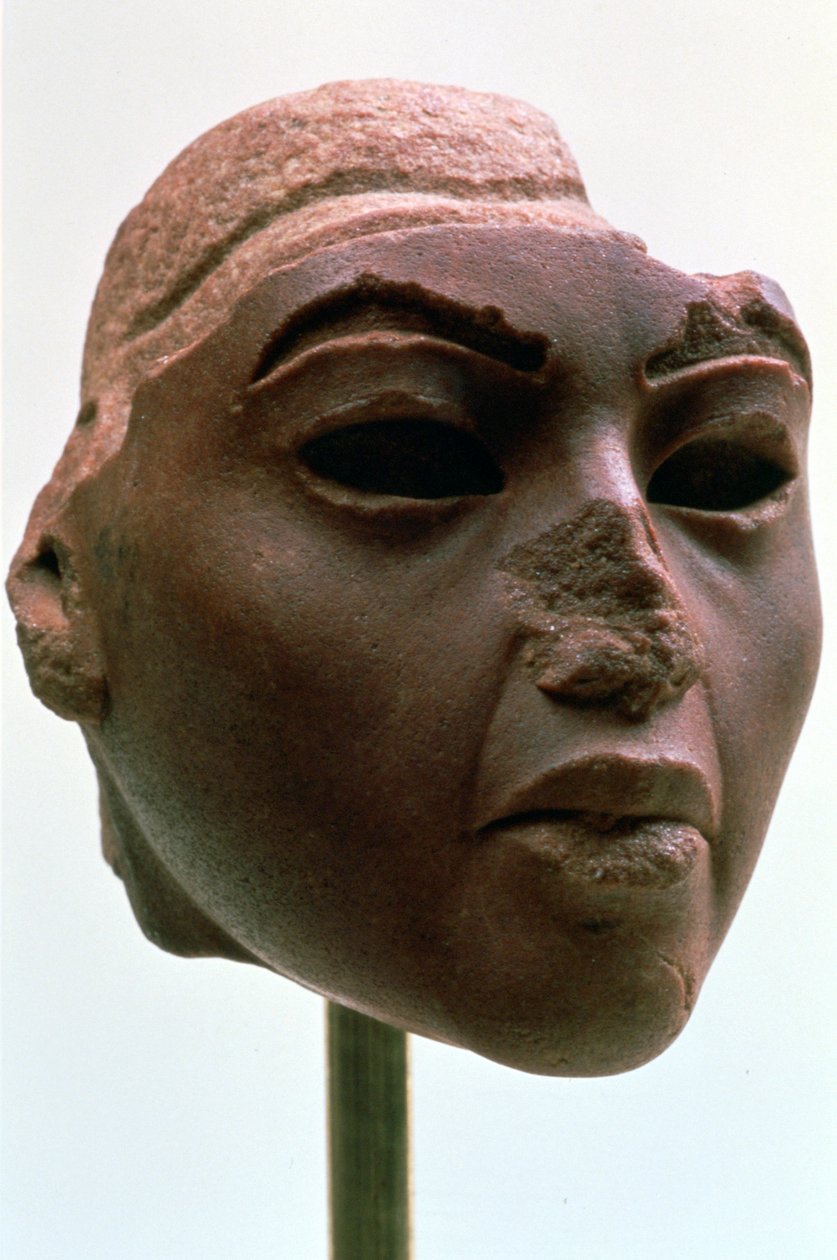 Chefe da antiga rainha egípcia Tiye, c1388-1340 aC de Unbekannt