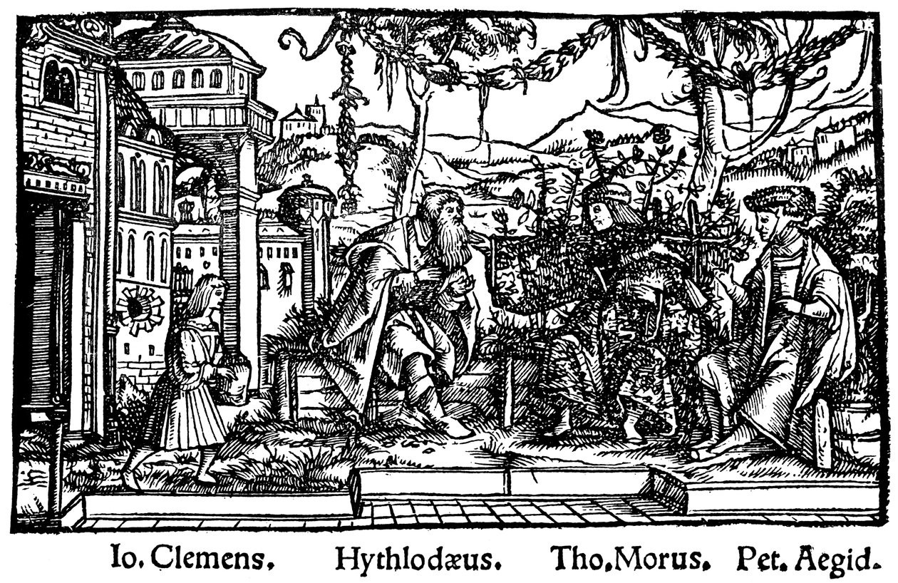 Capacete de Thomas Mores Utopia, 1518 de Unbekannt
