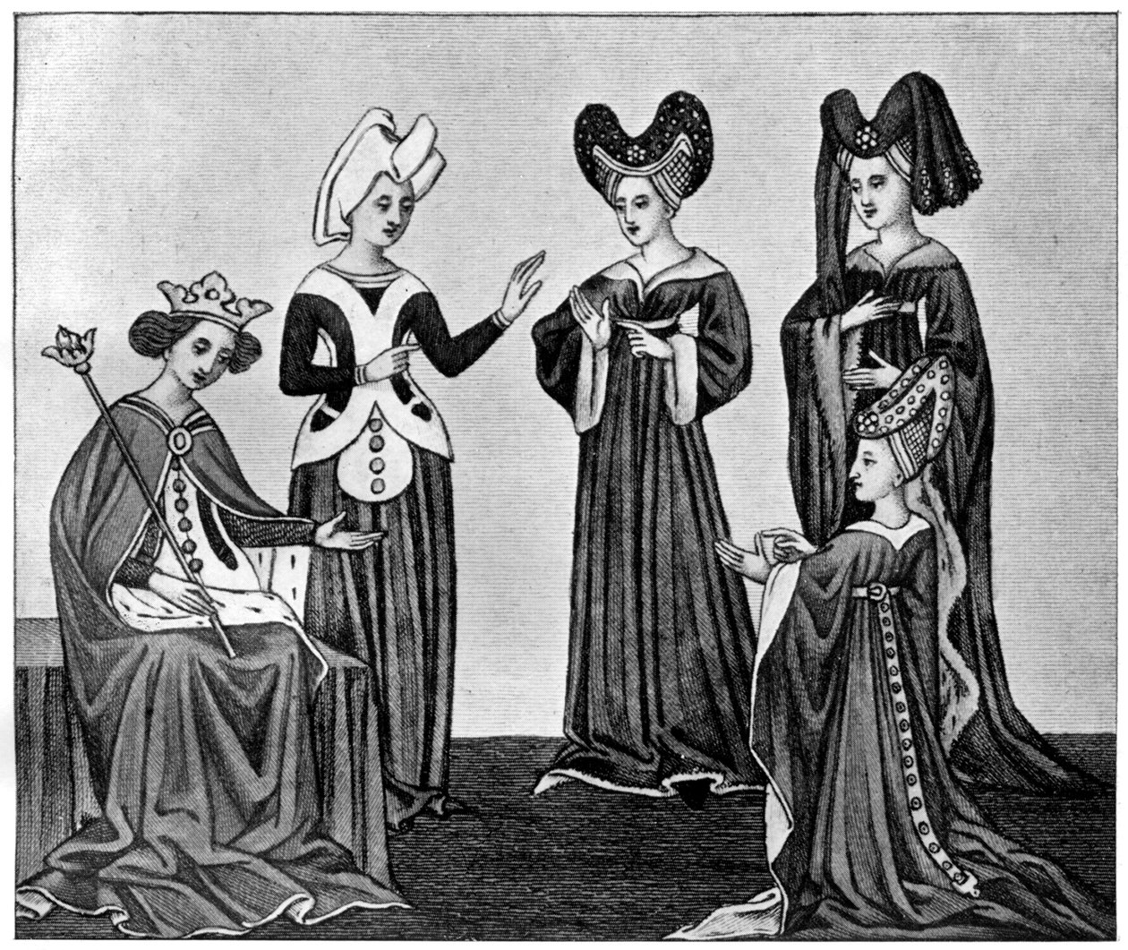 Cocares em forma de coração, século XV, 1910 de Unbekannt