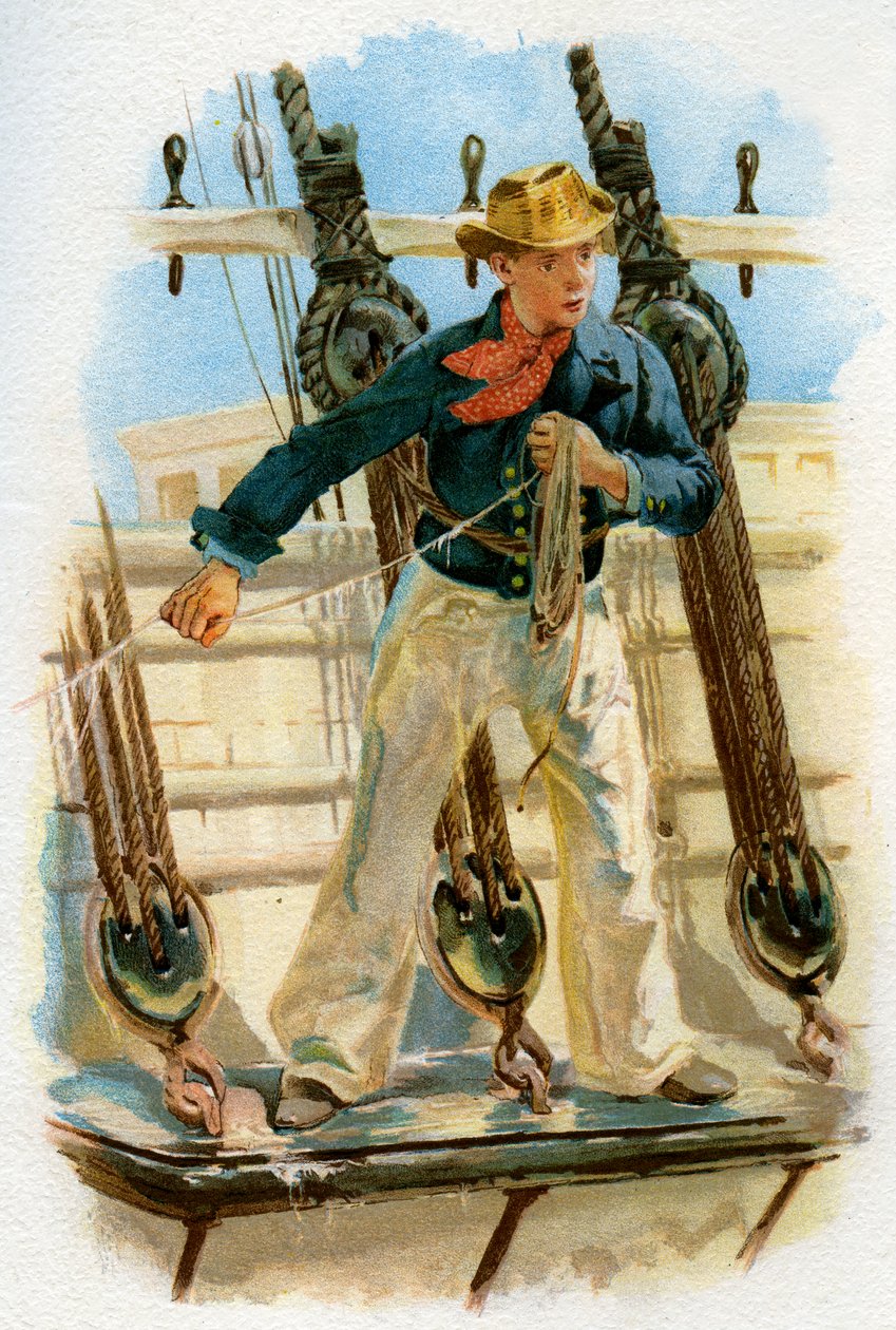 Levantando a liderança, século XVIII c1890-c1893 de Unbekannt